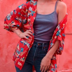 Oversized Hawaiian Shirt